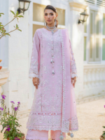 3Piece Unstitched Embroidered Slub Paper Cotton