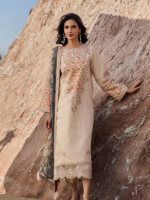 3-Pc Unstitched Embroidered Lawn Collection
