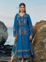 3-Pc Unstitched Embroidered Lawn Collection