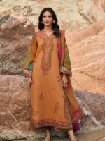 Charizma Sunshine MUSTARD 3PCS Embroidered Unstitched Lawn