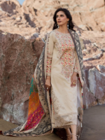 Charizma Sunshine SKIN 3PCS Unstitched Embroidered Suit - Image 3