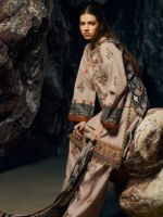 Charizma Sunshine Skin Lawn 3PCS Embroidered Unstitched Suit - Image 3