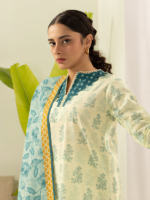 Zellbury Shirt Shalwar Dupatta 3-Piece Unstitched - Image 4