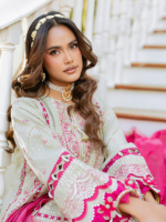 Zellbury Embroidered Lurex Jacquard 3PC Unstitched Suit - Image 4