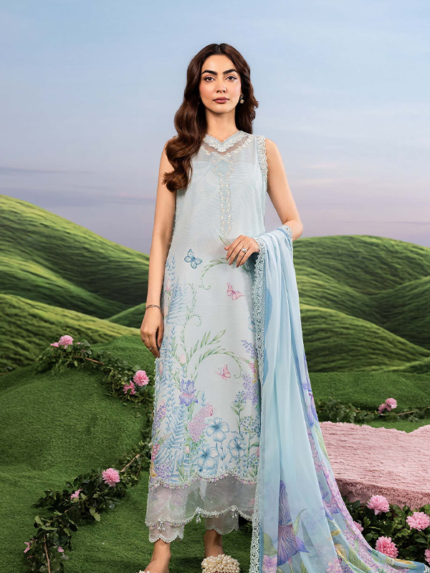 M/Basics 3-Piece Unstitched Summer Collection MB-CUSV14-10-A