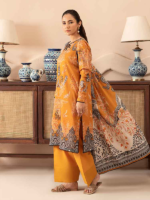 RIVAH by BINAAAS 3Pcs Unstitched Digital Printed Lawn Suit - Image 2