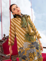 M/Basics by Maria.B 3-Piece Embroidered Unstitched Lawn Suit  D#08-A - Image 2