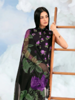 M/Basics by Maria.B 3-Piece Embroidered Unstitched Lawn Suit  D#09-B - Image 2