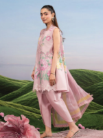 M/Basics by Maria.B 3-Piece Embroidered Unstitched Lawn Suit D#04-A - Image 3