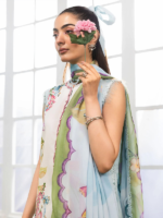 M/Basics by Maria.B 3-Piece Embroidered Unstitched Lawn Suit  D#05-A - Image 3