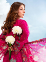 M/Basics by Maria.B 3-Piece Embroidered Unstitched Lawn Suit  D#03-B - Image 4