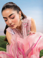 M/Basics by Maria.B 3-Piece Embroidered Unstitched Lawn Suit D#04-A - Image 4