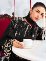 M/Basics by Maria.B 3-Piece Embroidered Unstitched Lawn Suit  D#06-A - Image 5