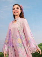 M/Basics by Maria.B 3-Piece Embroidered Unstitched Lawn Suit  D#10-B - Image 4