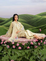 M/Basics by Maria.B 3-Piece Embroidered Unstitched Lawn Suit  D#11-A - Image 5