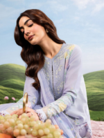 M/Basics by Maria.B 3-Piece Embroidered Unstitched Lawn Suit  D#11-B - Image 5