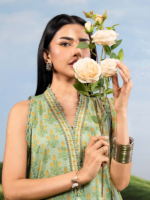 M/Basics by Maria.B 3-Piece Embroidered Unstitched Lawn Suit  D#12-B - Image 5