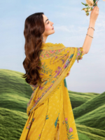 M/Basics by Maria.B 3-Piece Embroidered Unstitched Lawn Suit  D#03-A - Image 5