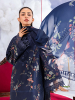 M/Basics by Maria.B 3-Piece Embroidered Unstitched Lawn Suit  D#07-B - Image 4