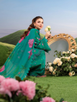 M/Basics by Maria.B 3-Piece Embroidered Unstitched Lawn Suit  D#09-A - Image 6