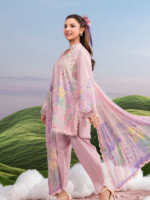 M/Basics by Maria.B 3-Piece Embroidered Unstitched Lawn Suit  D#10-B - Image 5