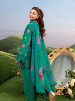 M/Basics by Maria.B 3-Piece Embroidered Unstitched Lawn Suit  D#09-A - Image 7