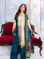 M/Basics by Maria.B 3-Piece Embroidered Unstitched Lawn Suit  D#05-B - Image 6