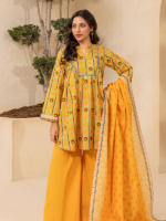 Zellbury 3 Piece Unstitched Digital Printed Lawn Suit