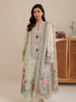 Zellbury 3 Piece Unstitched Digital Printed Lawn Suit