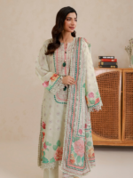 Zellbury 3-Piece Digital Printed Lawn Unstitched Suit - Image 2