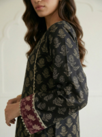 Zellbury Unstitched Black 2Piece Printed Lawn Suit - Image 2