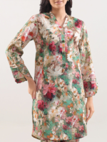 Saya 2-Piece Unstitched Premium Printed Lawn Suit Skin - Image 3