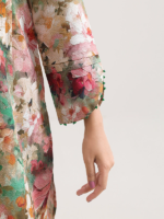 Saya 2-Piece Unstitched Premium Printed Lawn Suit Skin - Image 4