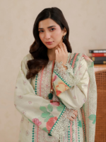 Zellbury 3-Piece Digital Printed Lawn Unstitched Suit - Image 4