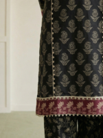 Zellbury Unstitched Black 2Piece Printed Lawn Suit - Image 4