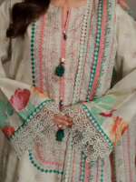 Zellbury 3-Piece Digital Printed Lawn Unstitched Suit - Image 5
