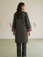 Zellbury Unstitched Black 2Piece Printed Lawn Suit - Image 5