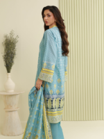 Zellbury Unstitched 3Piece Dobby Lawn Grey Suit WUS26X30840 - Image 5