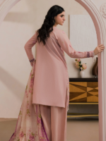 Zellbury Signature Unstitched 3Pc Embroidered Lawn Mauve Suit WUS26E30587 - Image 5