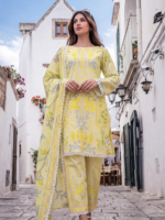 Al Zohaib COCO CORDS Digital Printed Unstitched Lawn Collection Lemon
