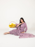 Tawakkal Fabrics(Rubai)3-Piece Unstitched Embroidered Sub Lawn D-3829 - Image 3