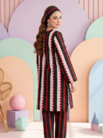 RegaliaTextiles Coccon Basic 2Piece Unstitched Printed Lawn Black - Image 3