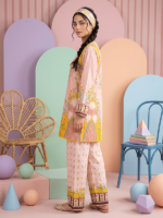 RegaliaTextiles Coccon Basic Unstitched 2PiecePrinted Lawn Peach - Image 4