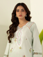 Zellbury 2-Piece Unstitched Embroidered Lawn Mint WUS26E20410 - Image 2