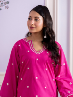 Zellbury 2-Piece Unstitched Embroidered Lawn Pink WUS26E21202 - Image 2