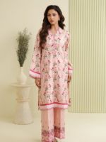 Zellbury 2-Piece Unstitched Embroidered Lawn Suit Mint