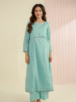 Zellbury 2-Piece Unstitched Printed Lawn Blue