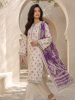 Zellbury 3-Piece Unstitched Printed Lawn Lemon WUS26X38053 - Image 2