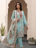 Zellbury 3-Piece Unstitched Printed Lawn WUS26X38115 - Image 2