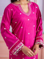 Zellbury 2-Piece Unstitched Embroidered Lawn Pink WUS26E21202 - Image 3